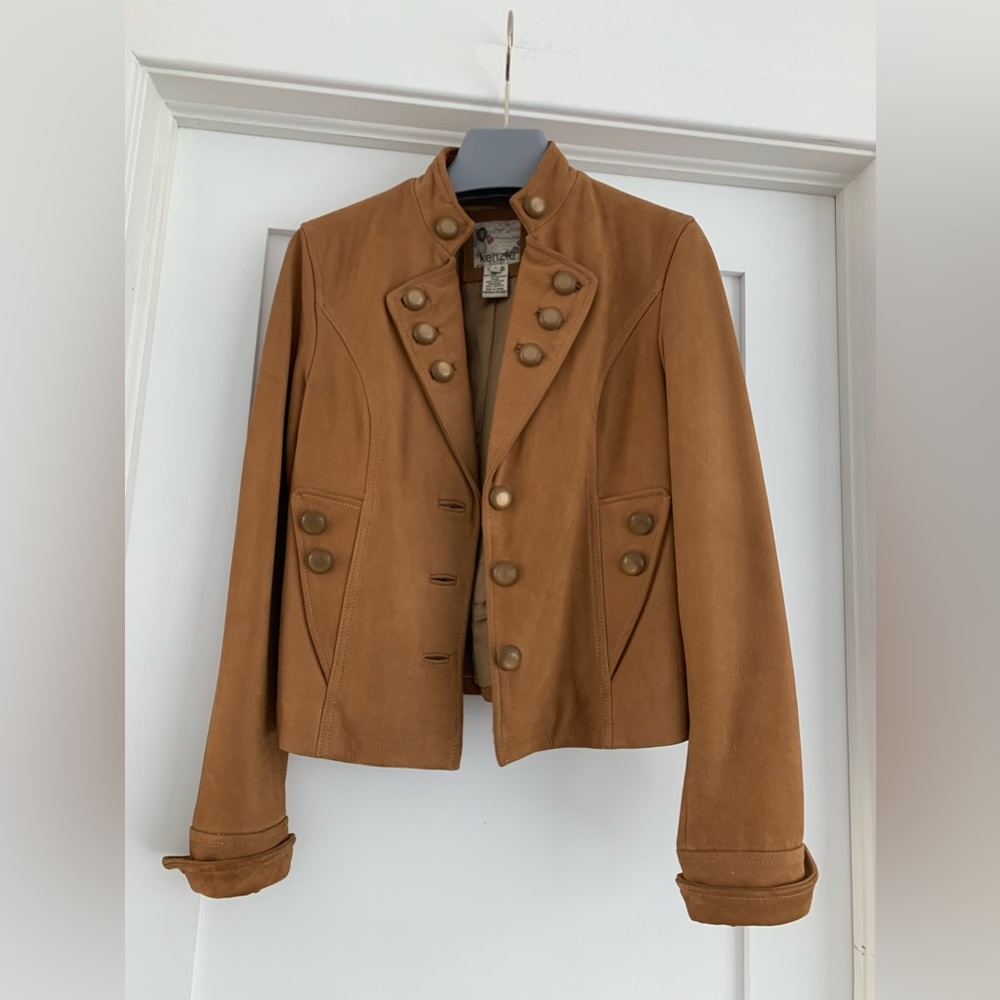 Kenzie Suede Bomber Jacket
